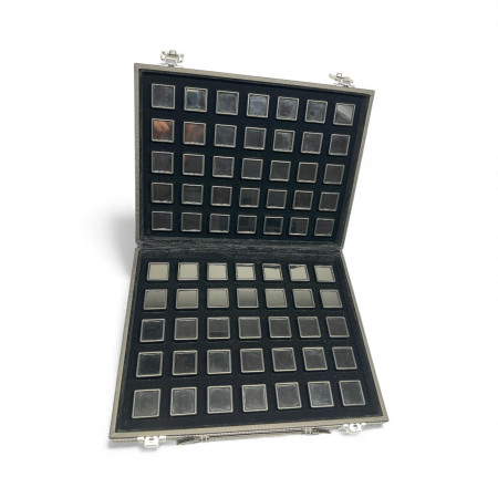 Set Completo per Esposizione pietre- 70 scatoline nere