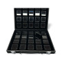 40 Gem Display Box with Deluxe Carry Case - black