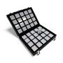 Set Completo per Esposizione pietre- 40 scatoline bianche