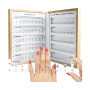 Diamanten-Selektor – Visuelles Set zur Wahl von Diamantgröße und -form