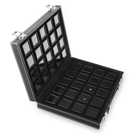Set Completo per Esposizione pietre- 40 scatoline nere