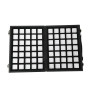 70 Gem Display Boxes in a Luxurious Lockable Carry Case - white