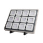 Deluxe Diamond Boxes in a Luxury Tray Set - 12 white boxes