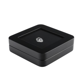 Edelstein-Präsentationsbox aus Holz 88 ×88 × 25 mm