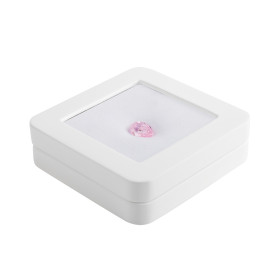 Edelstein-Präsentationsbox aus Holz 88 ×88 × 25 mm