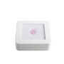 Edelstein-Präsentationsbox aus Holz 88 ×88 × 25 mm