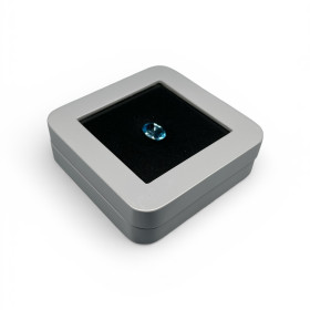 Scatola per esposizione pietre preziose in legno 88 ×88 × 25 mm