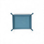 Folding Faux Leather Display Tray with Button Closure