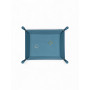 Folding Faux Leather Display Tray with Button Closure