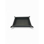 Folding Faux Leather Display Tray with Button Closure