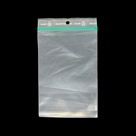 PLASTIC ZIP TOP BAGS 12x18 cm
