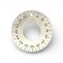 Aluminium index gear - 64 teeth