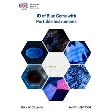 ID of Blue Gems with Portable Instruments