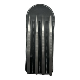 Set 4 pinzette XF-F-M-L