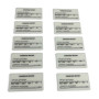 Sicherheitssiegel für Edeltsteine - Starter Kit 10 - weiß 75x40mm