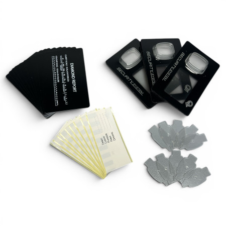 Starter Kit 10 Diamond seals black
