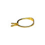Gold stone holder ring for stones from 0.50 to 2.0 ct