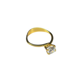 Anello portapietra oro per pietre da 0.50 a 2.0 ct