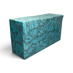 Turquoise Paste with Veins for faceting/cutting