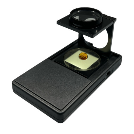 POLARISCOPIO PORTATILE CON LUCE LED