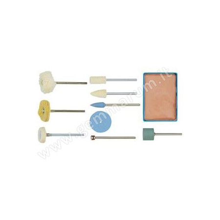 Polier-Komplett-Set, 10-teilig proxxon