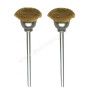 Spazzole in ottone a tazza accessori proxxon