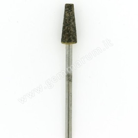 Diamond sintered carving bit - tapered cylinder
