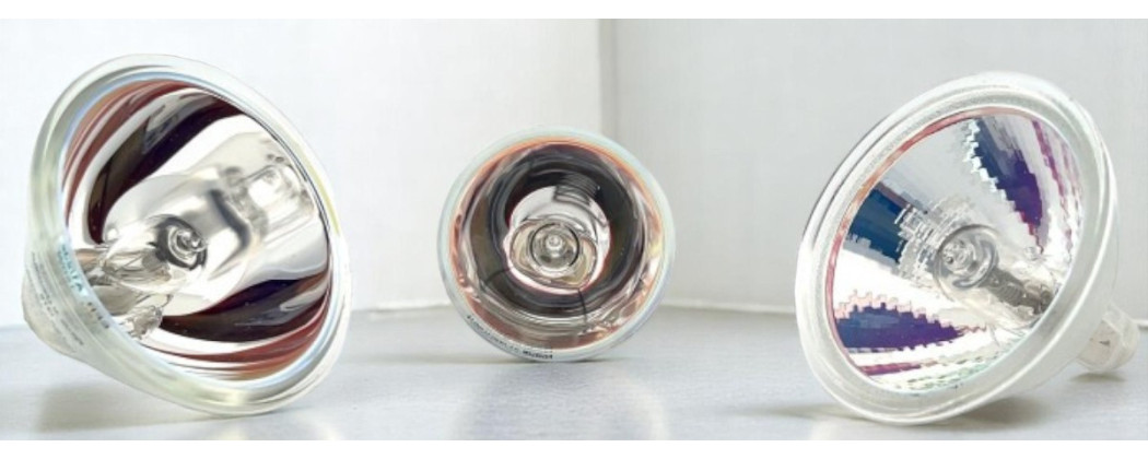 Spare bulbs for fiber optic lamps